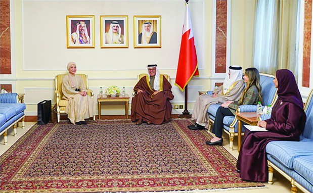 Foreign Minister Dr Abdullatif Al Zayani yesterday met outgoing Brunei Chargé d’Affaires Nazirah binti Haji Zaini. He commended the long-standing relations between Bahrain and Brunei, and commended her efforts in supporting co-operation, wishing her success in her future duties.